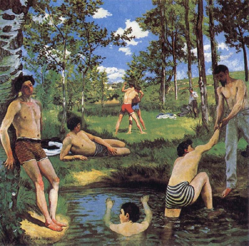 Frederic Bazille Bathers Germany oil painting art